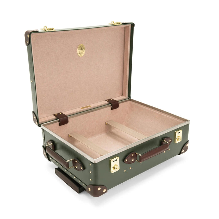 Centenary · Small Carry-On - 2 Wheels | Green/Brown/Gold - GLOBE-TROTTER