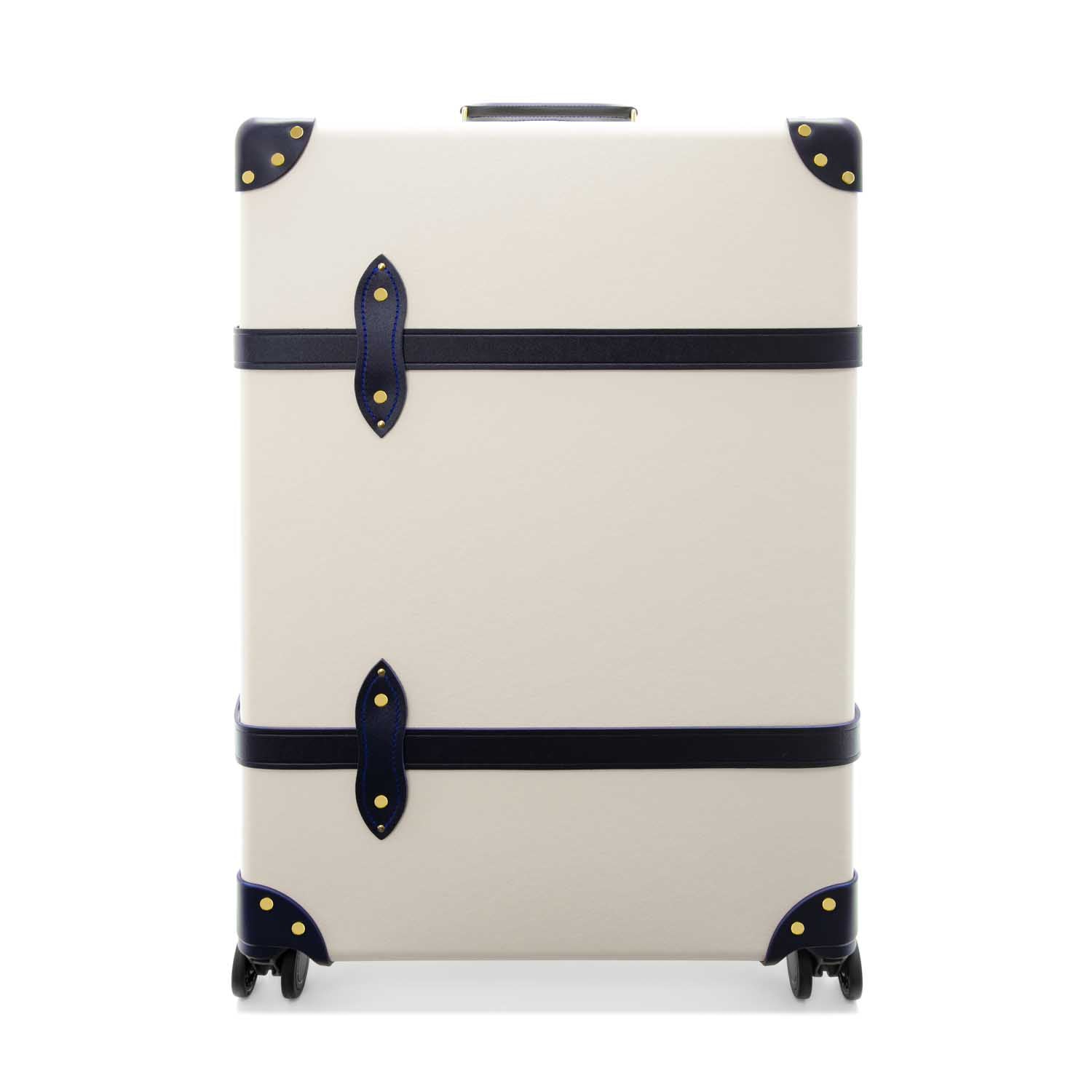 Centenary · Large Check-In - 4 Wheels | Ivory/Navy/Gold