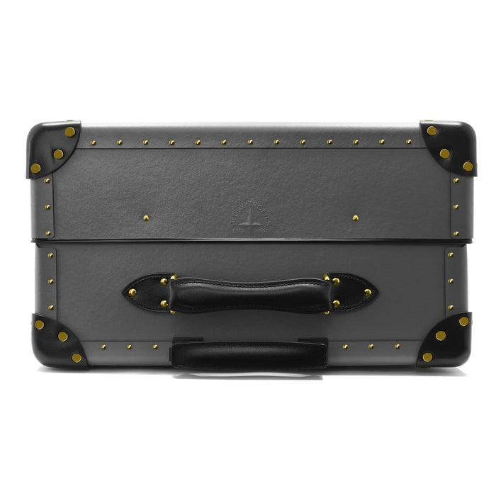 Centenary · Large Check-In - 4 Wheels | Charcoal/Black/Gold - GLOBE-TROTTER