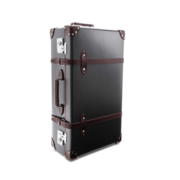 Centenary · Large Suitcase | Brown/Burgundy/Chrome