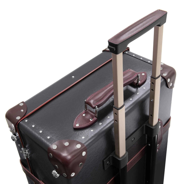 Centenary · Large Check-In - 2 Wheels | Brown/Burgundy - GLOBE-TROTTER