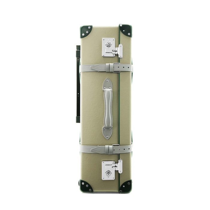 Elephant Family · Large Check-In - 2 Wheels | Olive Grey/Kerry Green/Chrome