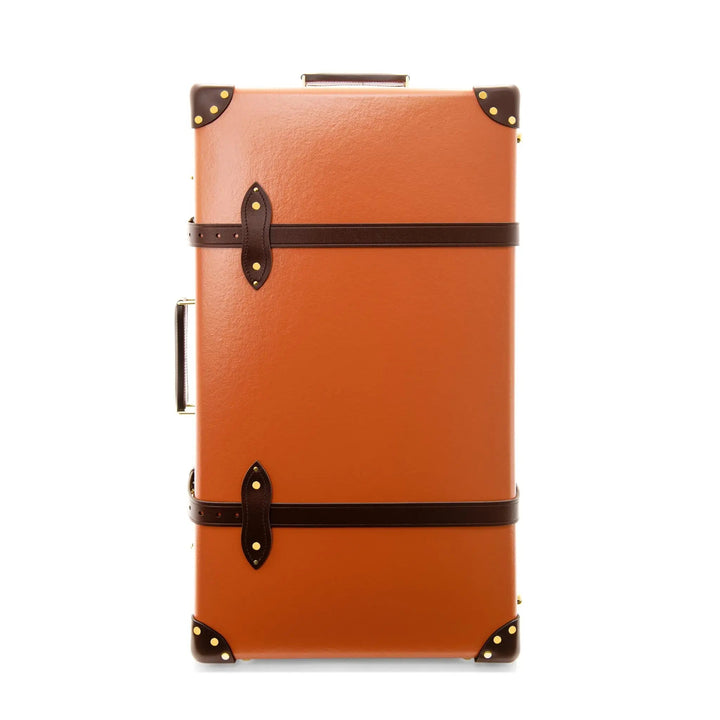 Centenary · Large Check-In - 2 Wheels | Marmalade/Brown - GLOBE-TROTTER