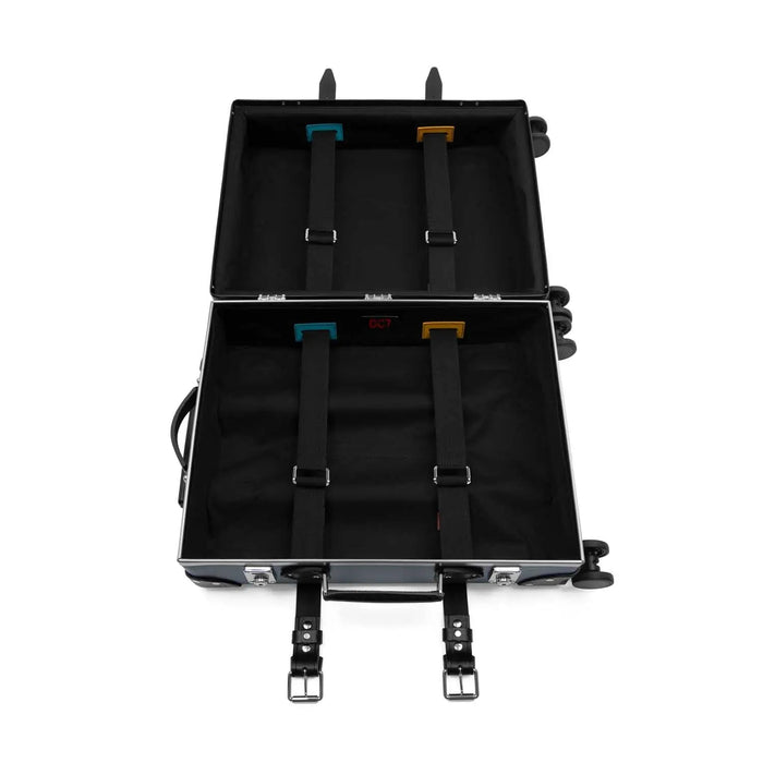 DR. NO · Carry-On - 4 Wheels | Navy/Black - GLOBE-TROTTER