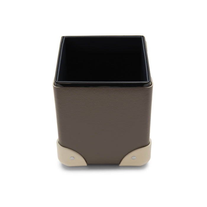 Home Collection · Pen Holder - Large | Noble Brown/Ivory/Gold