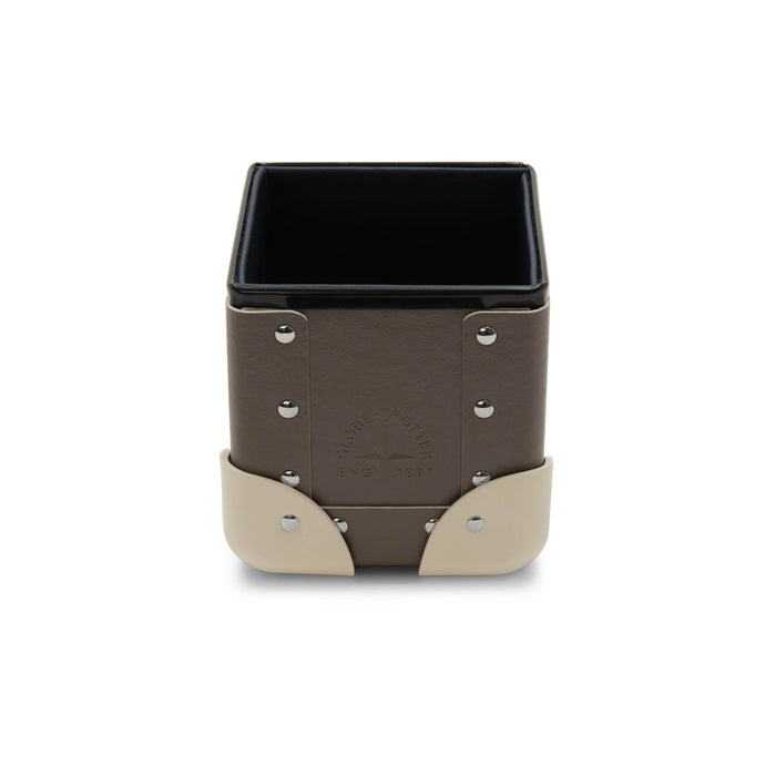 Home Collection · Pen Holder - Small | Noble Brown/Ivory/Gold