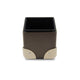 Home Collection · Pen Holder - Small | Noble Brown/Ivory/Gold