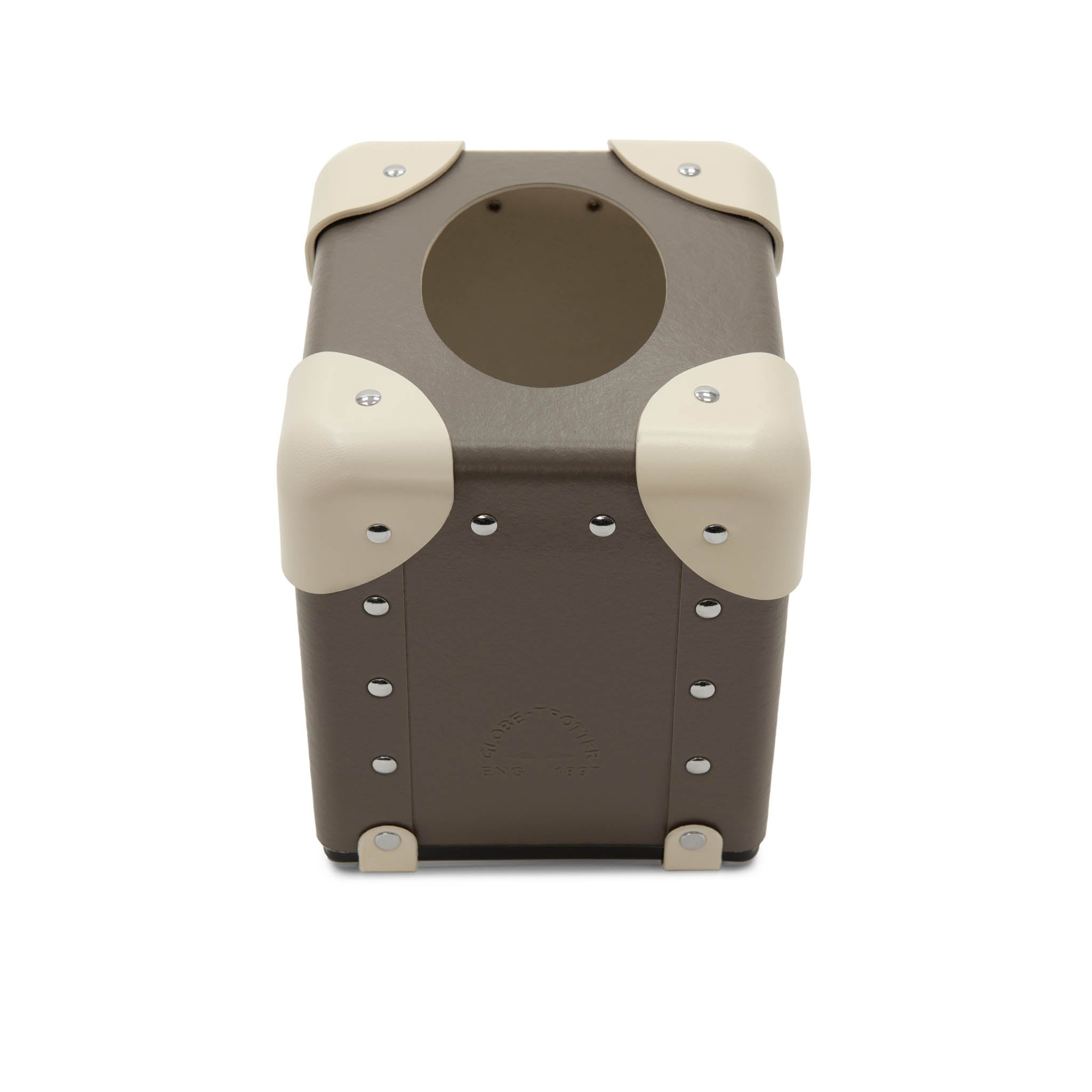 Home Collection · Tissue Box | Noble Brown/Ivory/Gold