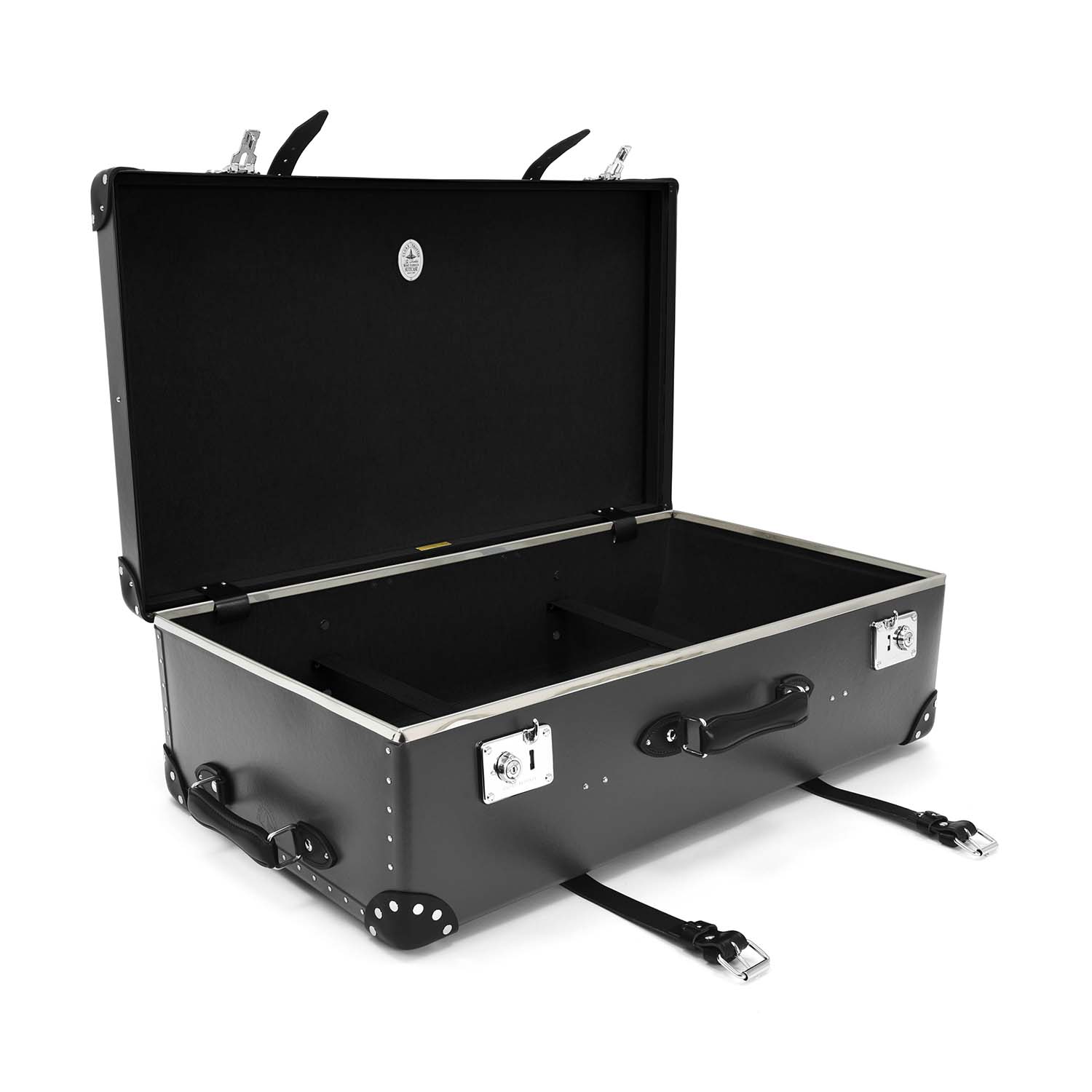 Centenary · XL Suitcase - 2 Wheels | Charcoal/Black/Chrome