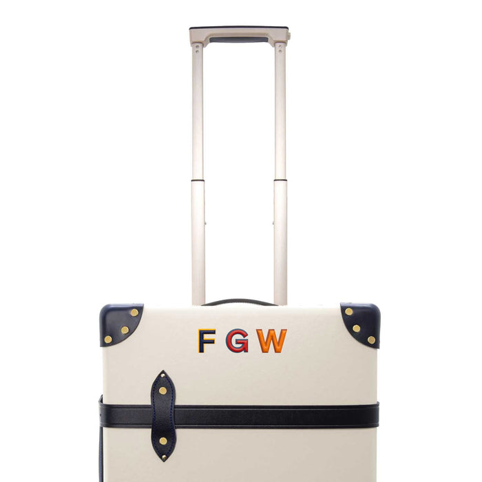 Alphabet · Leather Sticker | Orange/Brown | W