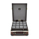 Centenary · 12-Slot Watch Case | Oxblood/Black - GLOBE-TROTTER