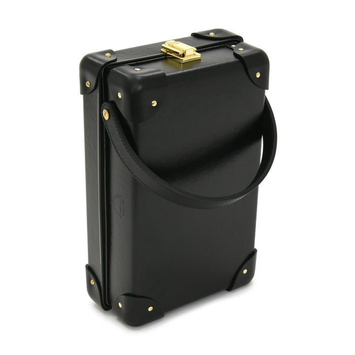 Centenary · 6-Slot Watch Case | Black/Black/Gold - GLOBE-TROTTER