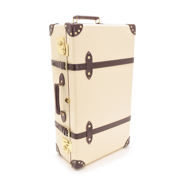 Chelsea Garden · Large Suitcase | Ivory/Burgundy - GLOBE-TROTTER