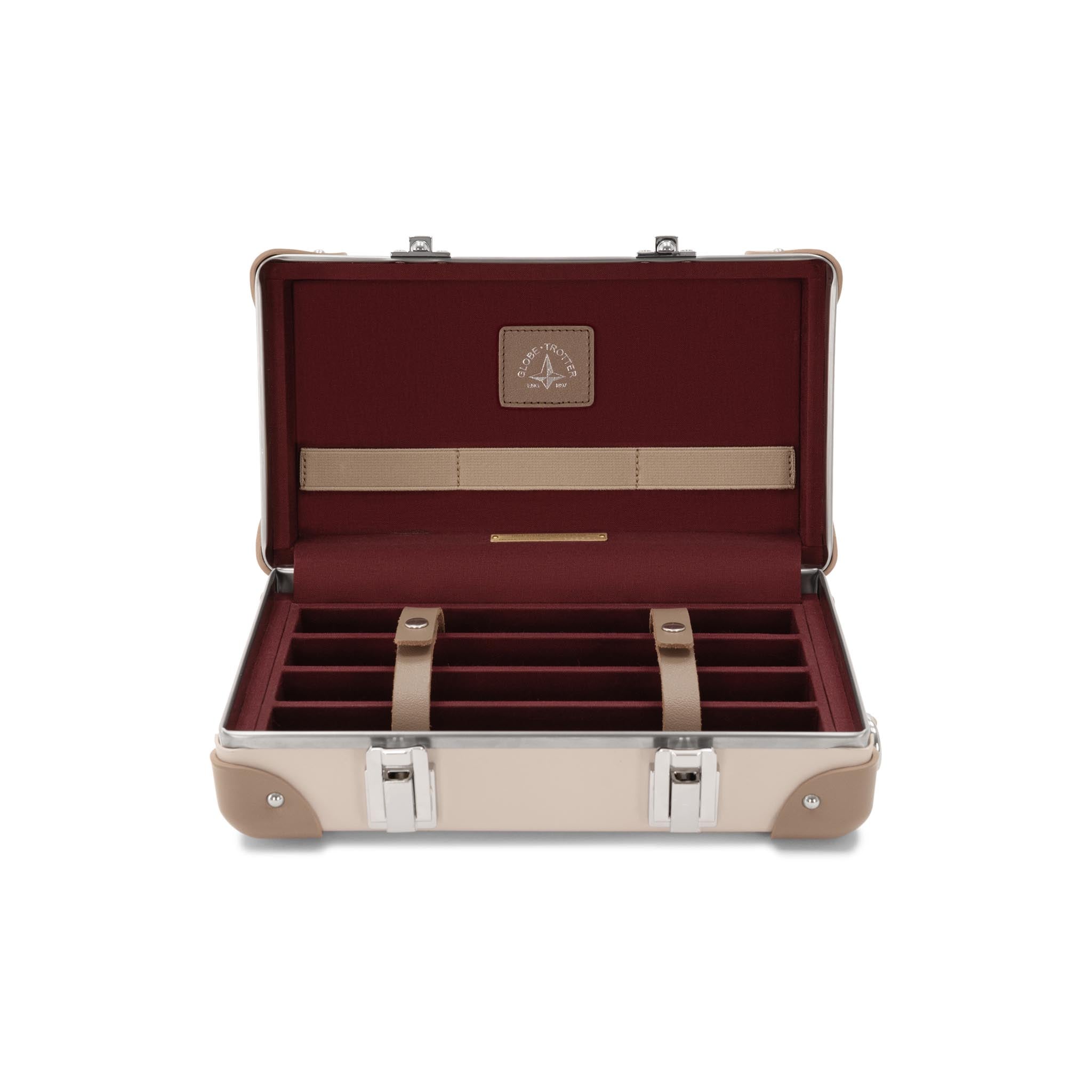 Home Collection · Cigar Travel Case | Chalk/Moss/Chrome