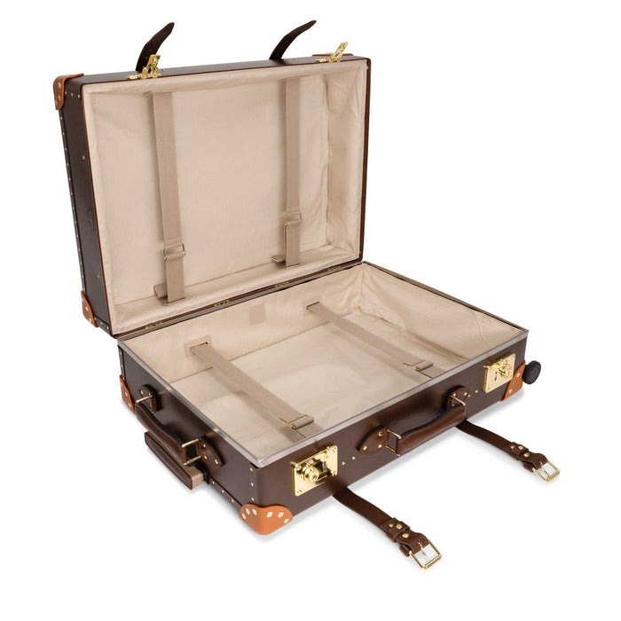 Cotswolds · Large Check-In - 4 Wheels | Brown/Orange/Gold