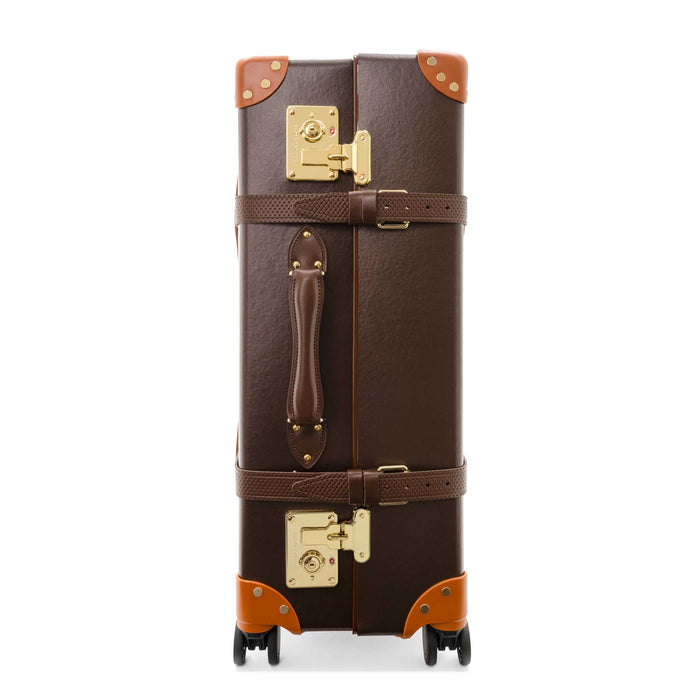 Cotswolds · Large Check-In - 4 Wheels | Brown/Orange/Gold