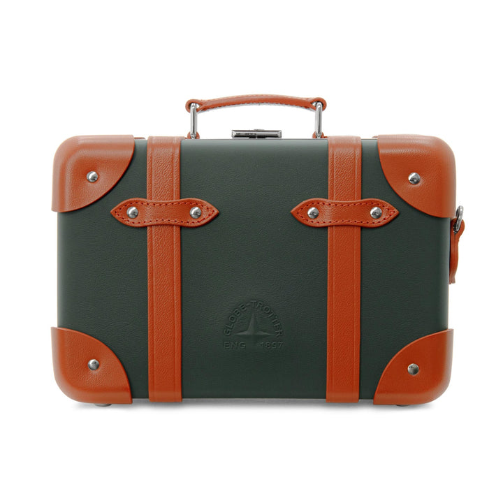 Crafted · Micro Case | Leaf/Orange/Chrome