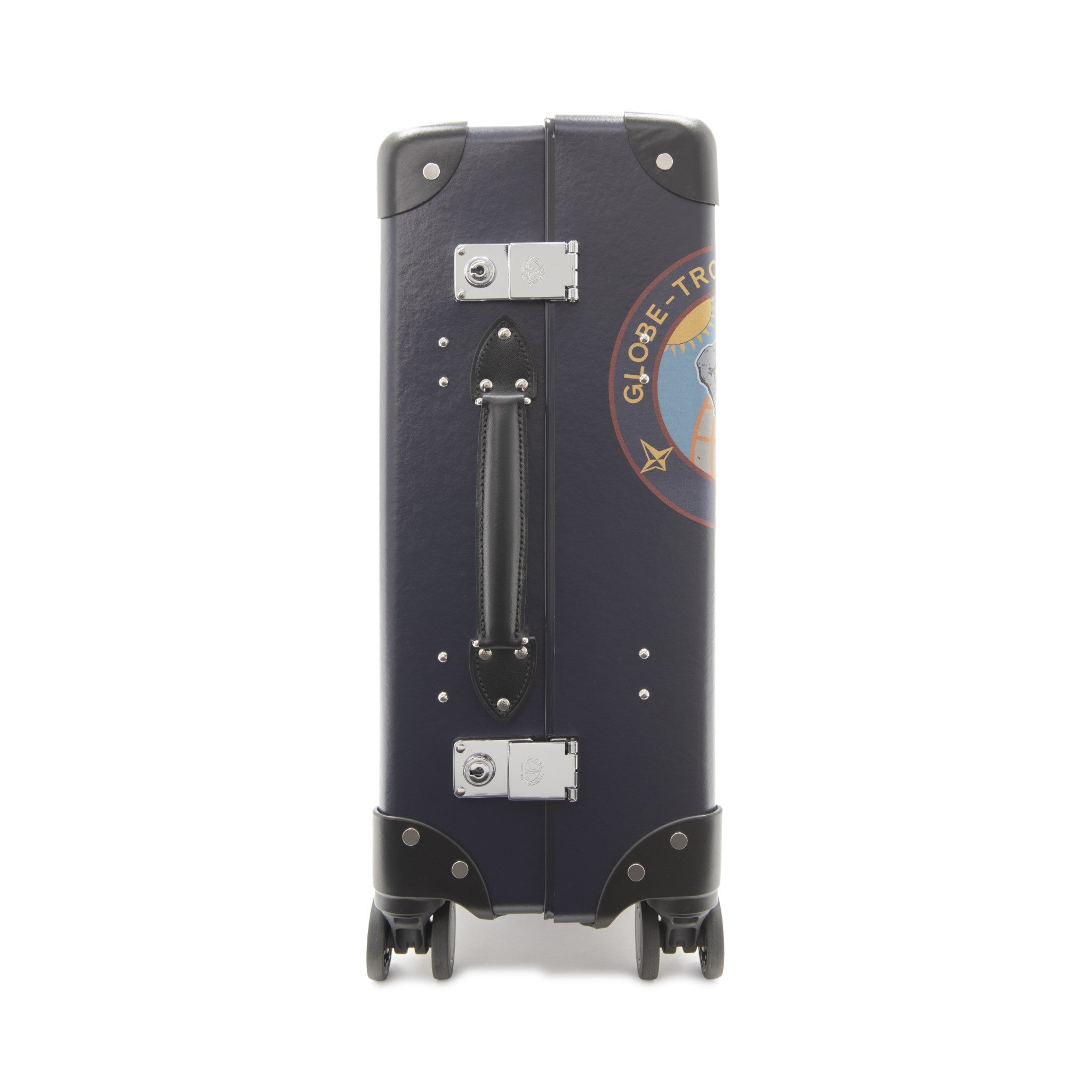 The Explorer · Carry-On - 4 Wheels | Navy/Black/Chrome