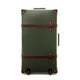 Centenary · Large Suitcase | Green/Brown/Gold