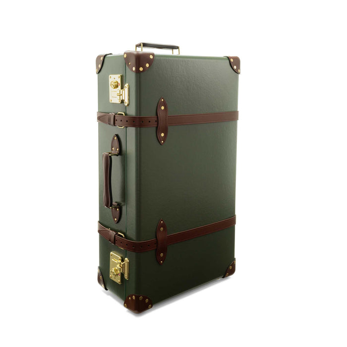 Centenary · Large Suitcase | Green/Brown/Gold
