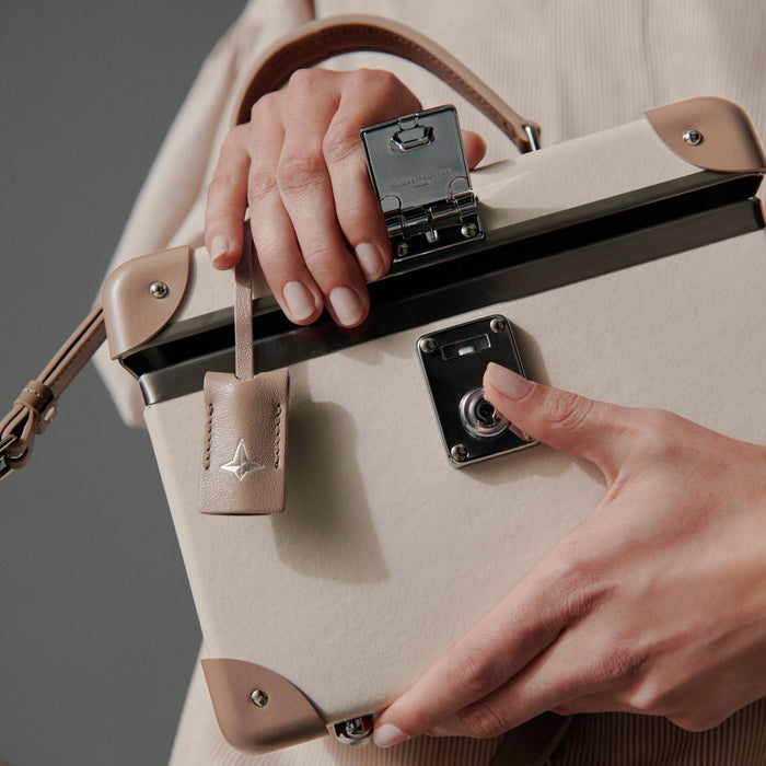 Centenary · The Handbag - Large | Chalk/Moss/Chrome