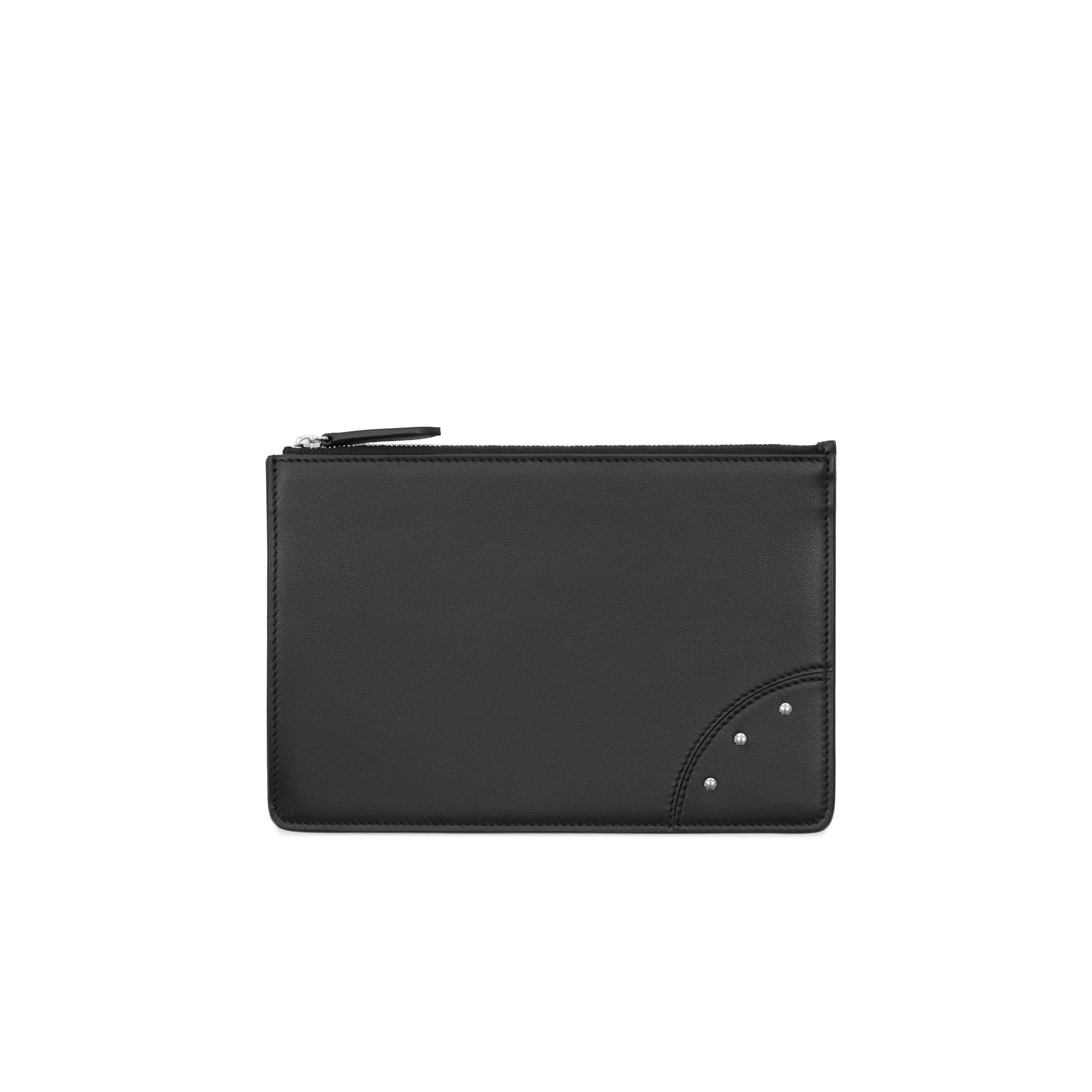 Metropolis · A5 Pouch | Black/Chrome