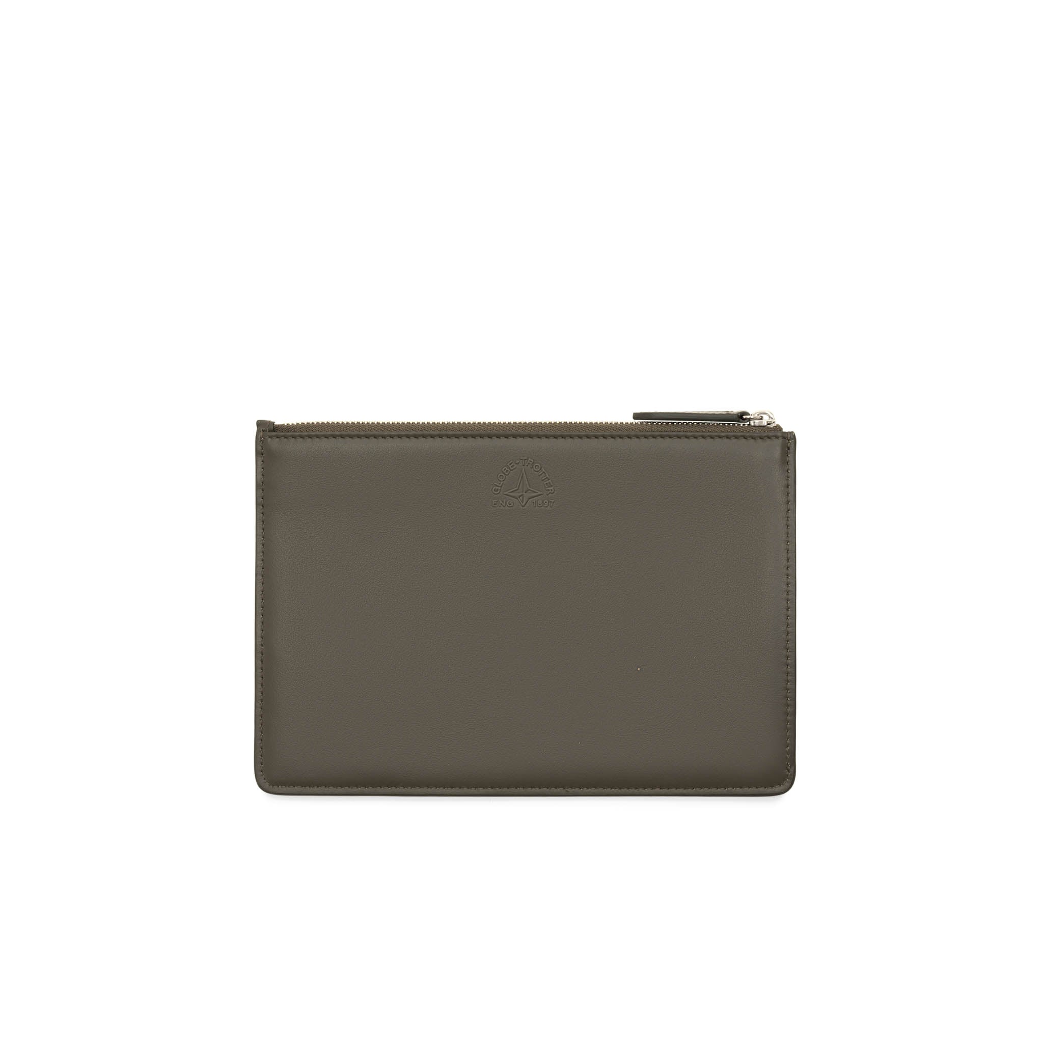 Metropolis · A5 Pouch | Olive/Chrome