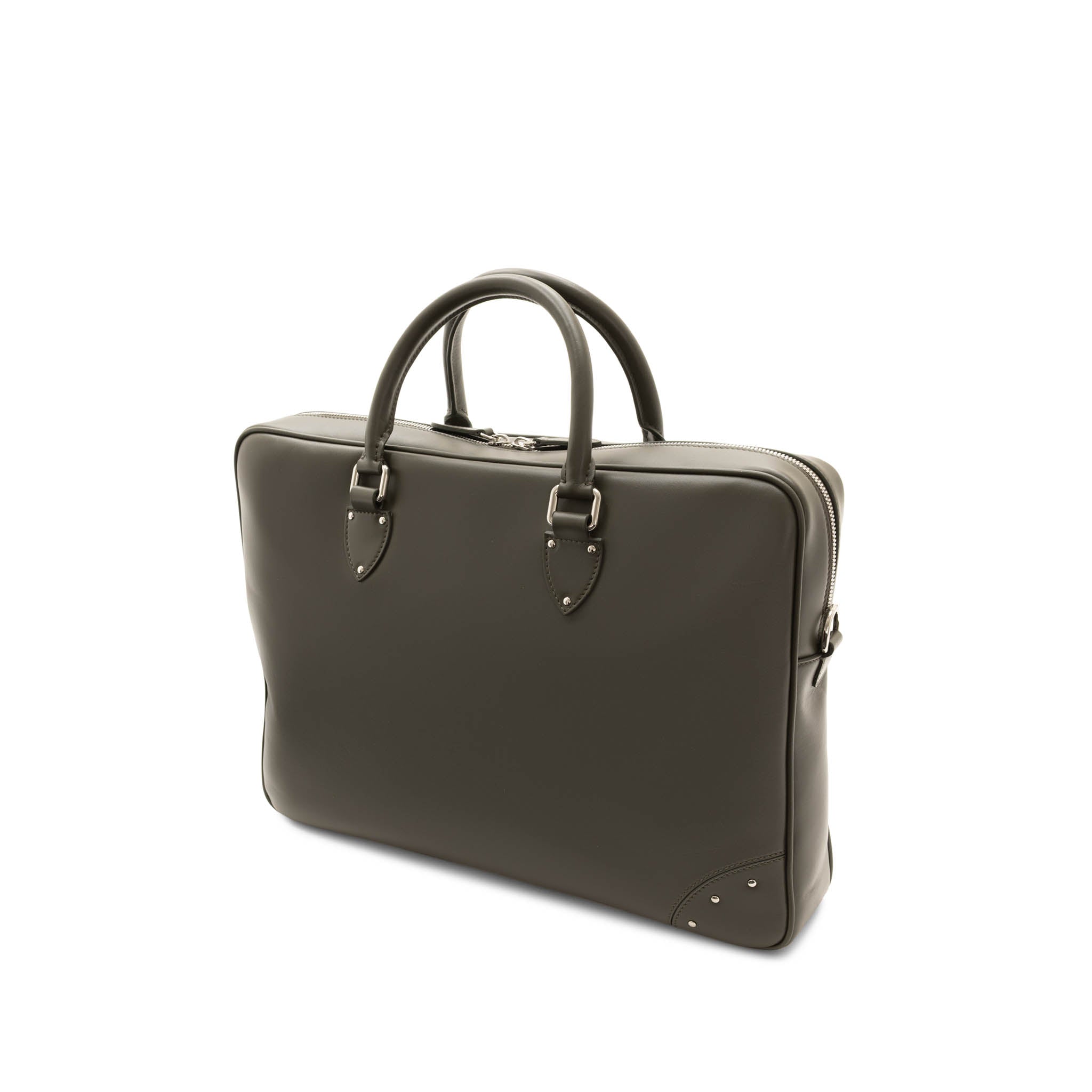 Metropolis · Laptop Case | Olive/Chrome