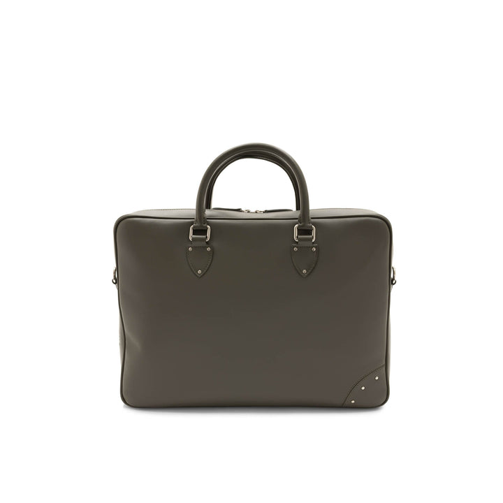 Metropolis · Laptop Case | Olive/Chrome