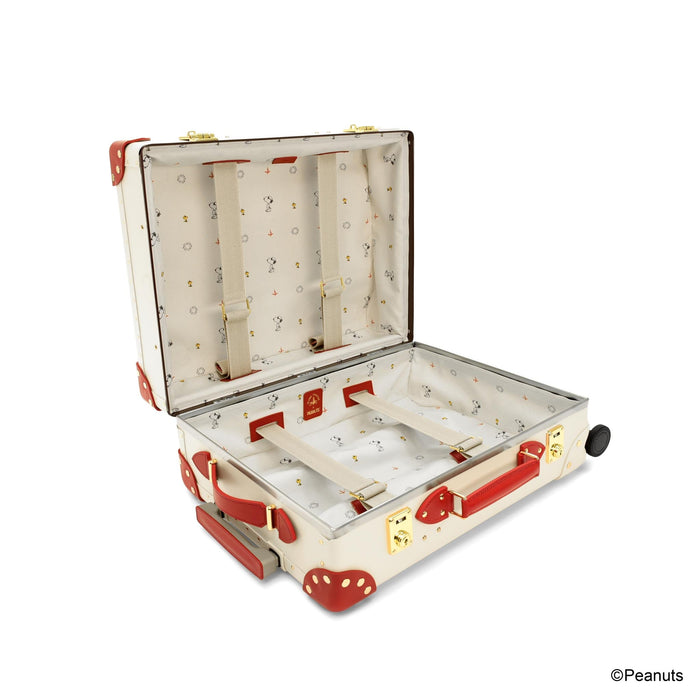 Peanuts · Carry-On - 4 Wheels | Ivory/Red/Gold