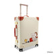 Peanuts · Carry-On - 4 Wheels | Ivory/Red/Gold