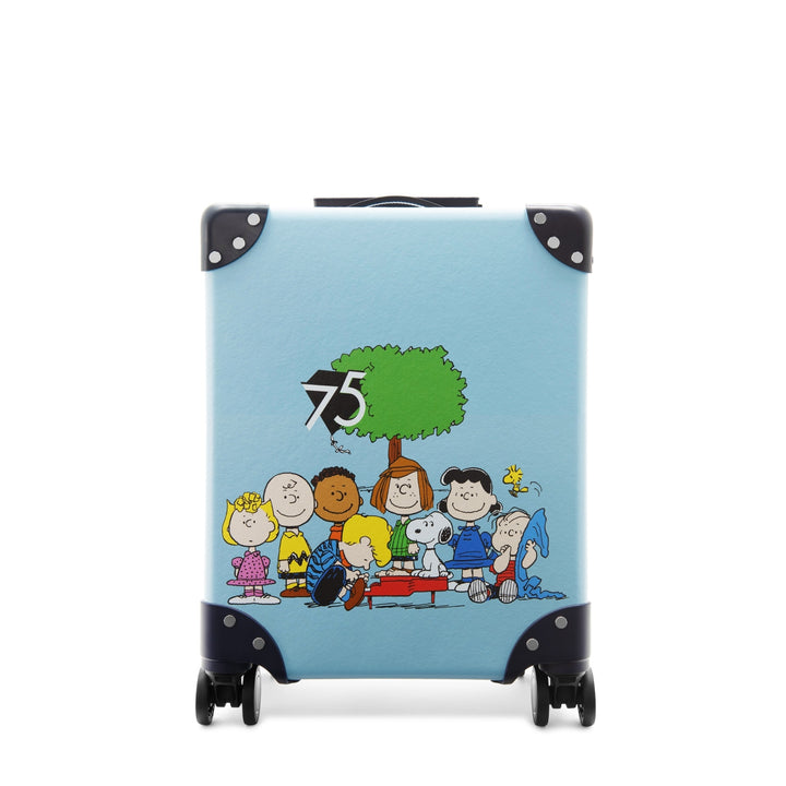 Peanuts 75th Anniversary · Pilots Case - 4 Wheels | Pastel Blue/Navy/Chrome