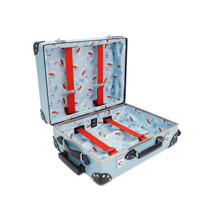 Peanuts 75th Anniversary · Carry-On - 4 Wheels | Pastel Blue/Navy/Chrome