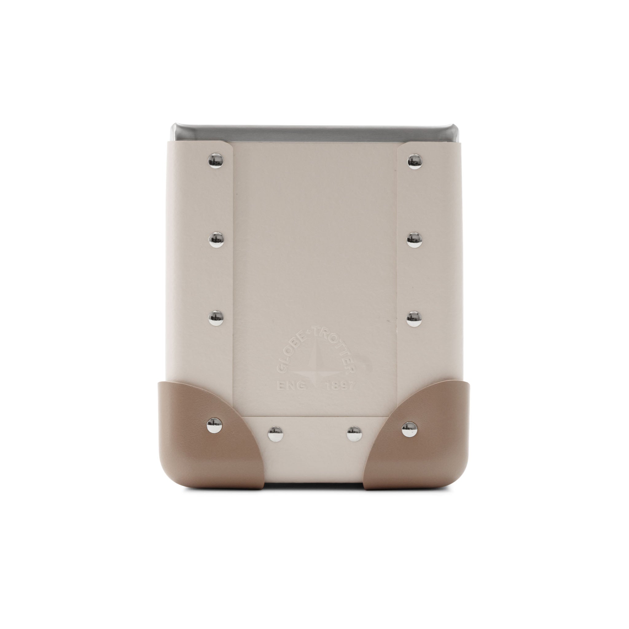 Home Collection · Pen Holder - Large | Chalk/Moss/Chrome