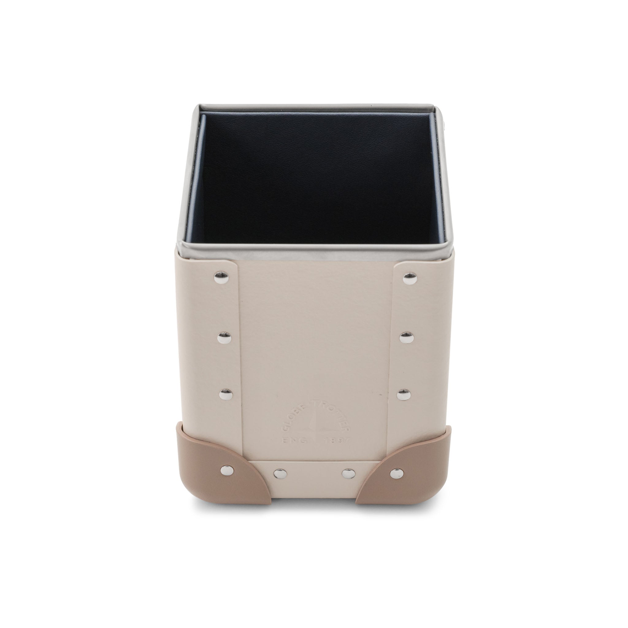 Home Collection · Pen Holder - Large | Chalk/Moss/Chrome