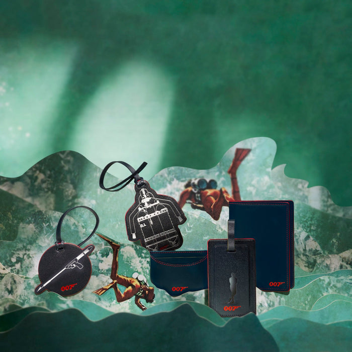 THUNDERBALL · Passport Sleeve | Navy/Dark Navy/Chrome