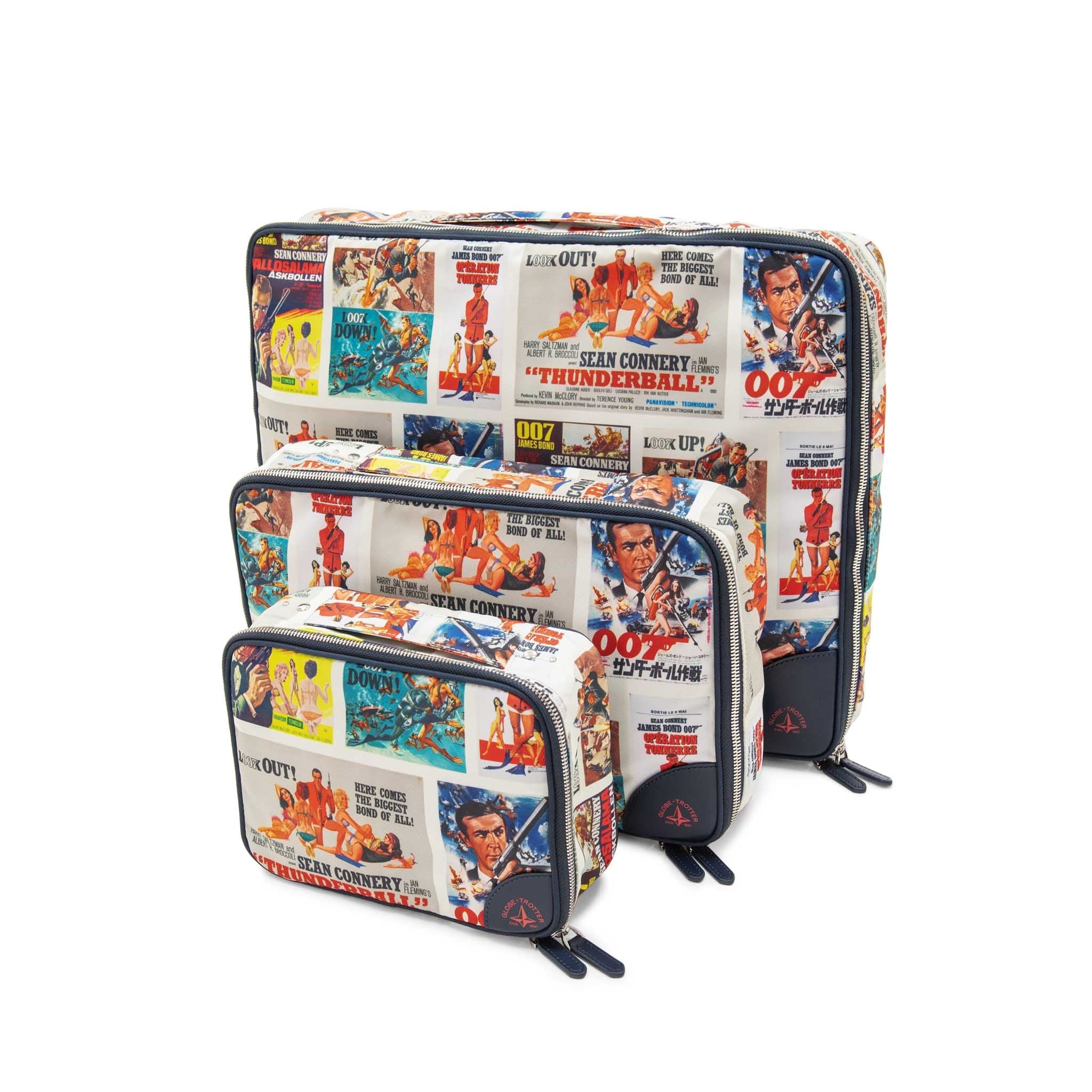 THUNDERBALL · Medium Packing Cube | Navy/Chrome