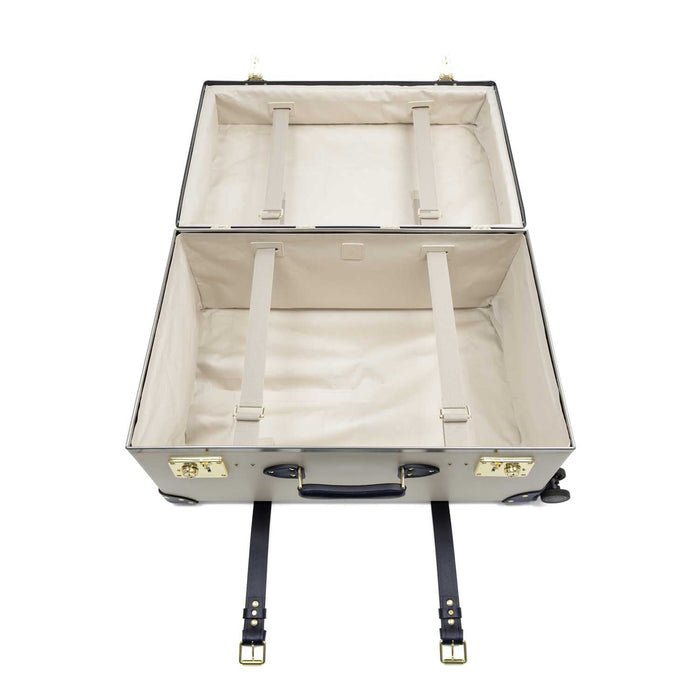 Centenary · XL Trunk - 4 Wheels | Ivory/Navy/Gold