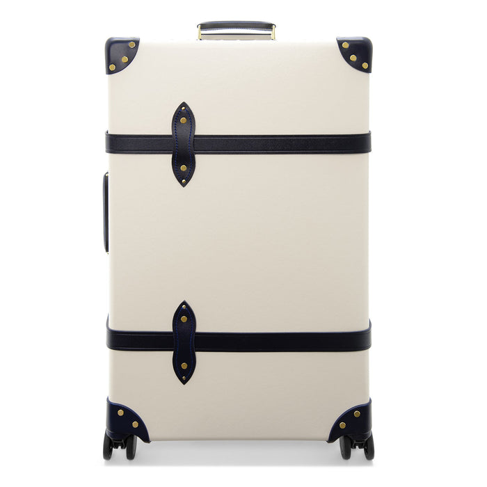 Centenary · XL Trunk - 4 Wheels | Ivory/Navy/Gold