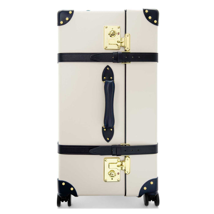 Centenary · XL Trunk - 4 Wheels | Ivory/Navy/Gold