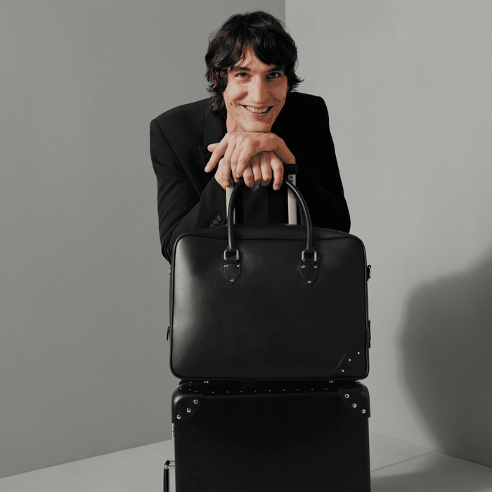 Metropolis · Laptop Case | Olive/Chrome