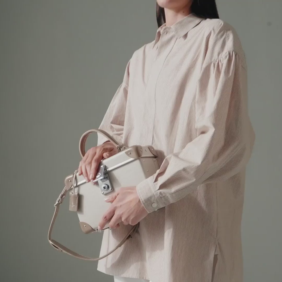 Centenary · The Handbag - Small | Black/Black/Gold