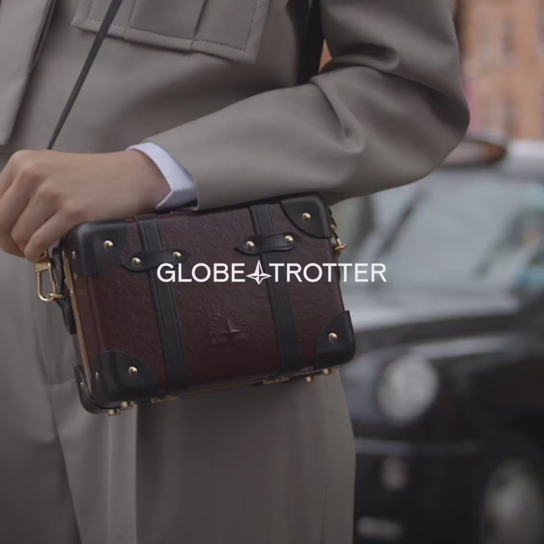 Centenary · Micro Case | Oxblood/Black/Gold